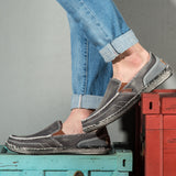 Baskets Slip-On en Toile