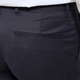Slim Fit Anzughose - Marineblau
