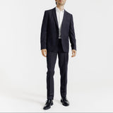 Pantalons de costume slim fit - Bleu marine