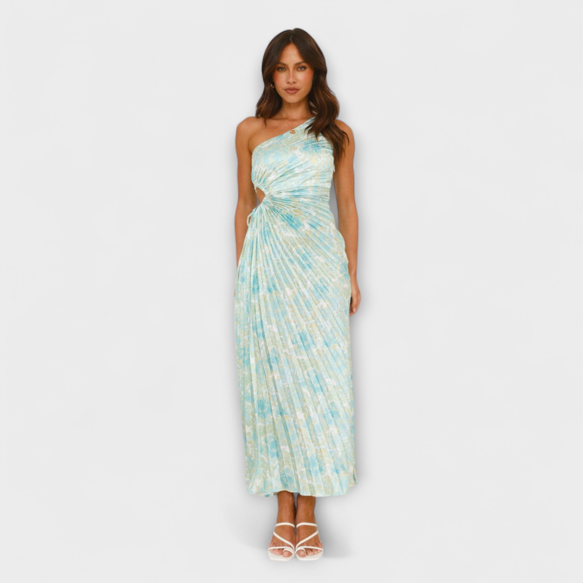 Sienna - Elegantes Cut-Out Maxikleid