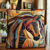 Artisanal Bag - Multi-Coloured Mosaic Horse