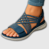 Sanrita | Leichter orthopädischer Sandale mit elastischen Riemen