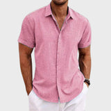 Laurent | Kurzarmhemd mit Struktur