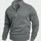 António - Pullover mit halber Reißverschluss
