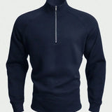 António - Pullover mit halber Reißverschluss
