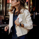 Drune | Kurze Damenjacke Eine Lässige Lederjacke Für Damen