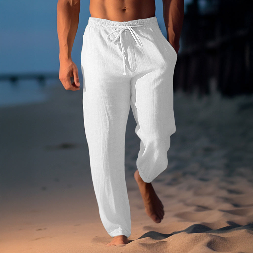 Pantalons en Lin Zakynthos