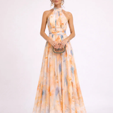 Emilia |  Neckholder Maxikleid