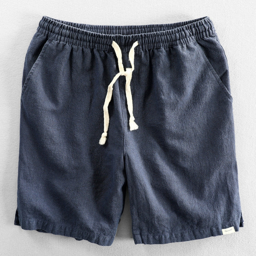 Shorts en Coton de Style Japonais
