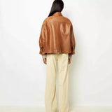 Drune | Weinlese Lederjacke