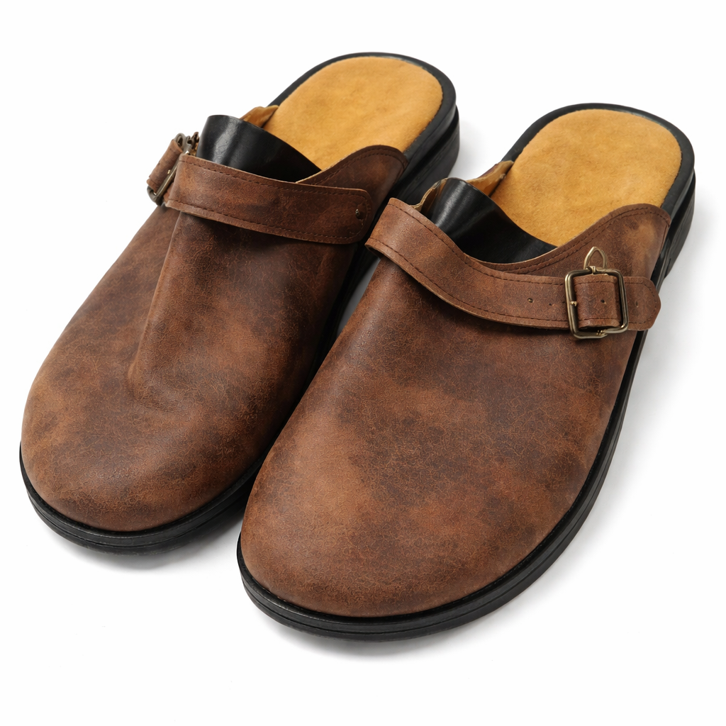 Mules orthopédiques pour hommes