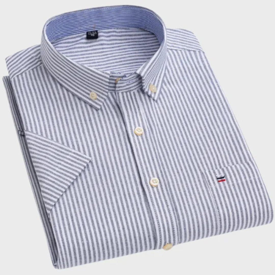 Mateus - Chemise Classique en Coton à Motif