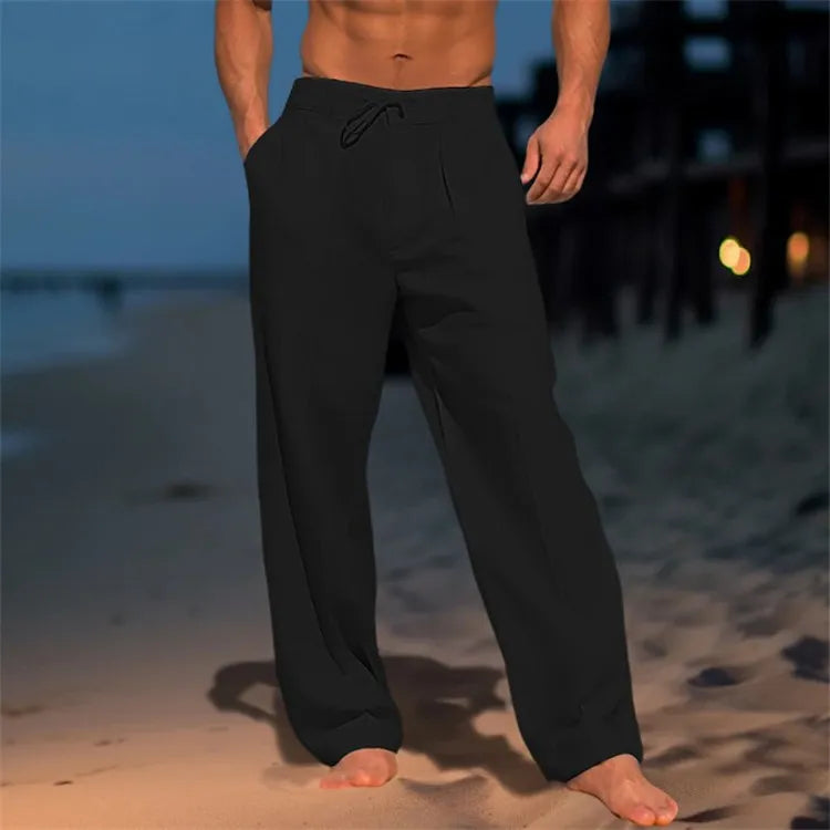 Pantalons en Coton Élégants
