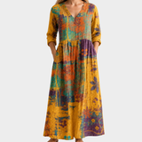 Einfache Trage Maxi-Kleid