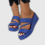 Nori | Geflochtene Wedge-Mule