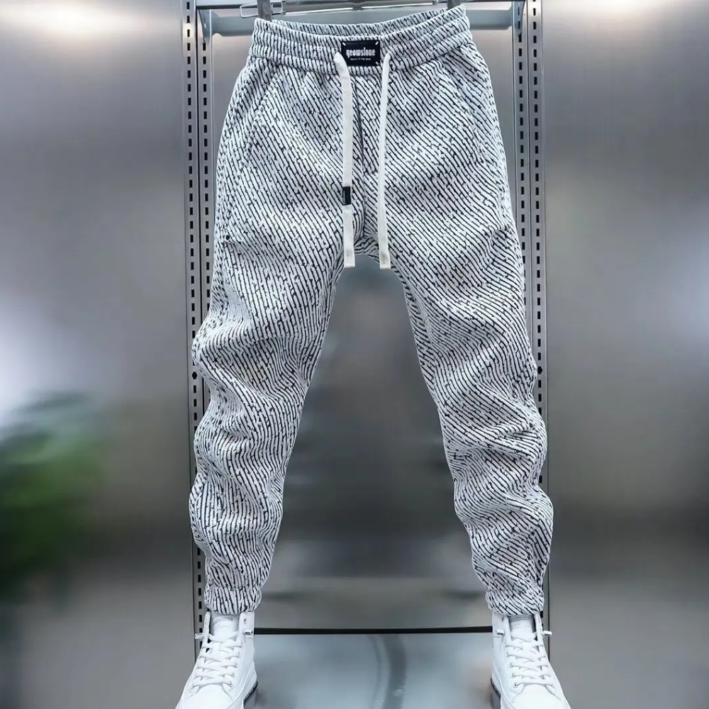 Pantalons Décontractés à Motifs