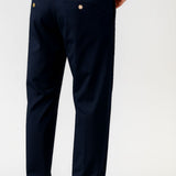 Pantalons pour hommes – Coupe droite en coton extensible