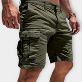 Gaspard | Kurze Cargo-Shorts mit aufgesetzten Taschen