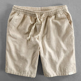 Shorts en Coton de Style Japonais