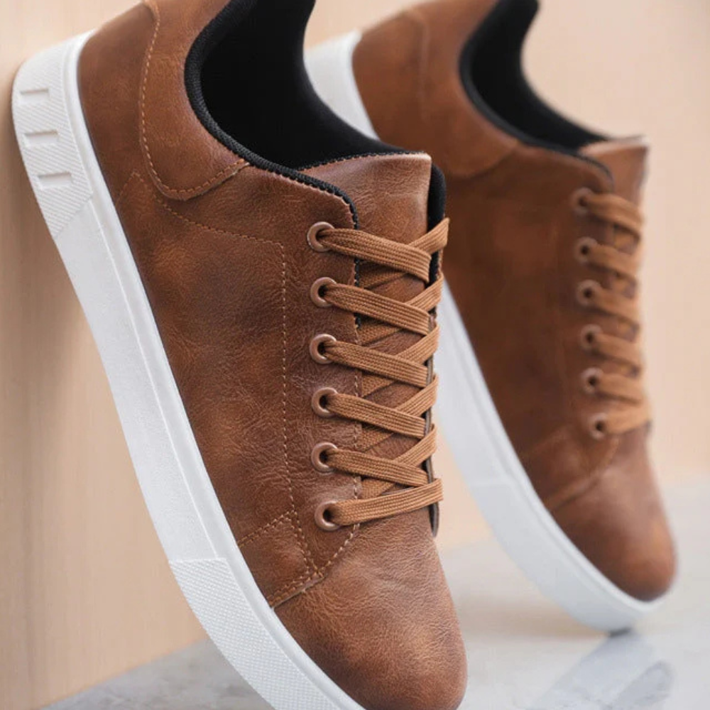 Corrado Klassische Leder Sneakers