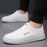 Leder Slip-On Schuhe