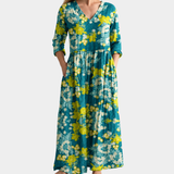 Seaside Bloom Komfortkleid