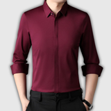 Mitchel | Stretch-Hemd für Männer, knitterfrei