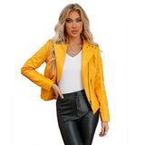 Drune | Gewaschene Lammfell-Lederjacke