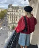 Drune | Oversized Lederjacke für Damen | Trendy und Bequem