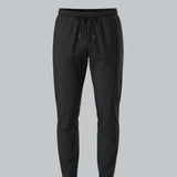 Pantalons pour hommes avec cordon - Noir