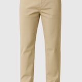 Pantalons pour hommes – Coupe droite en coton stretch
