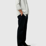 Chinos für Herren in Marineblau – Lockere Passform
