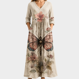 Modernes Boho-Maxikleid
