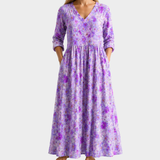 Luftiges Bedrucktes Kleid