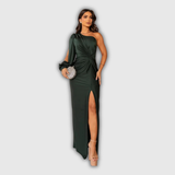 KATJA | Glamouröses One-Shoulder Maxi Kleid