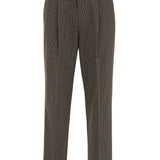 Pantalons LineAurel mit Schräge Falten