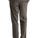 Pantalons LineAurel mit Schräge Falten