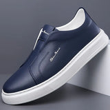Leder Slip-On Schuhe