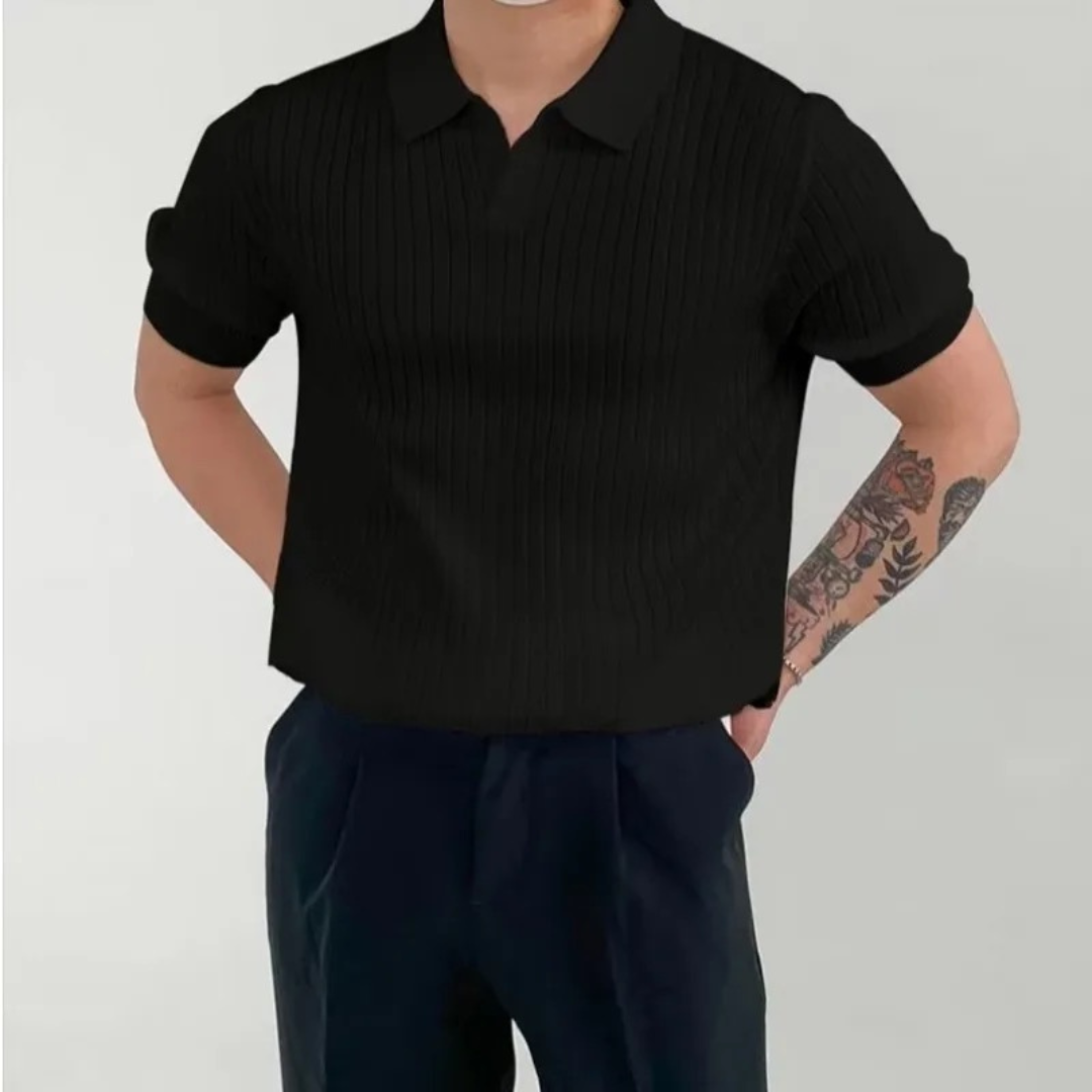 Cristiano - Polo Élégant Canelé