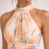 Emilia |  Neckholder Maxikleid