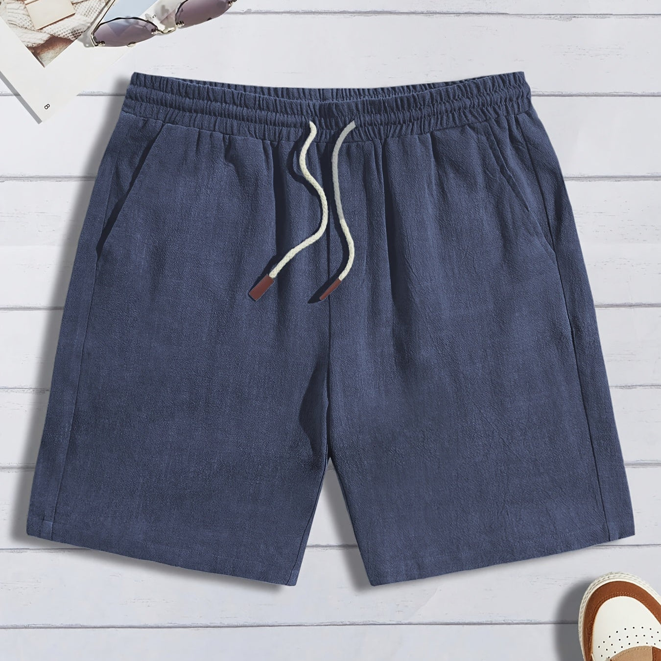 Shorts en Lin Décontractés