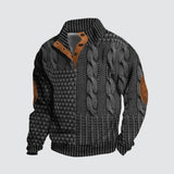 Rui - Pull Stylé avec Motif