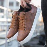 Corrado Baskets en Cuir Classiques