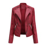 Drune | Gewaschene Lammfell-Lederjacke