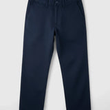 Chinos für Herren in Marineblau – Lockere Passform