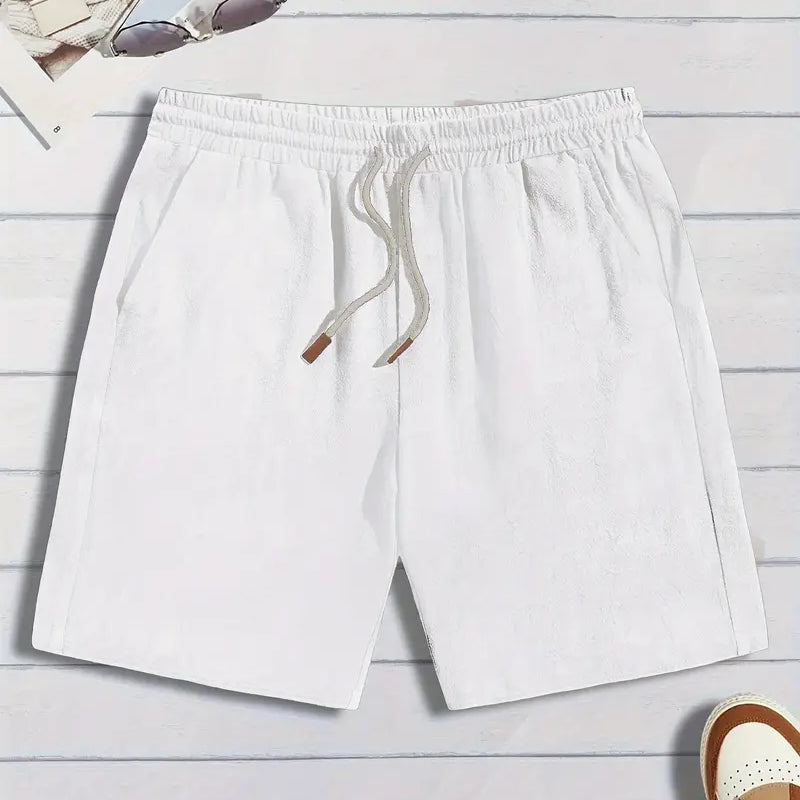 Shorts en Lin Décontractés