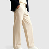 Chinos pour hommes en Beige Sable – Coupe Lâche