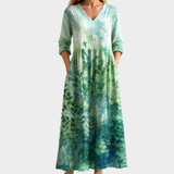 Damen Casual Langkleid