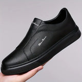 Chaussures Slip-On en Cuir