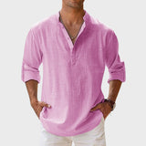 Raphaël | Henley-Shirt mit langen Ärmeln